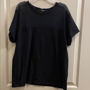 Splash Charcoal Crew Neck Tee